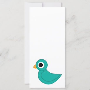 Süßer blauer Vogel
