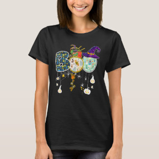 Süßer Boo-Geist-Gartenarbeit-Halloween-Gärtner-Gar T-Shirt