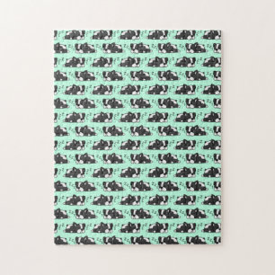 Süßer Boston Terrier ZZZ Geschenke für Hundebesitz Puzzle