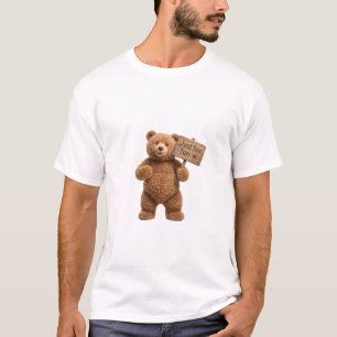 Süßer Brauner Bär Nur Zum Spaß - Triple Vertix T-Shirt