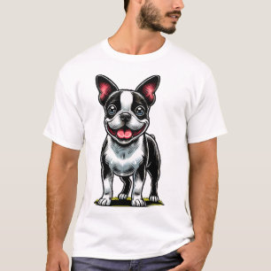 Süßer Bustie-Hund T-Shirt