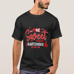 Süßer Byrtender Valentinstag Herzen Stolze Arbeit T-Shirt