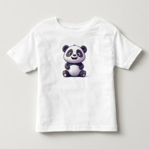 Süßer Cartoon-Baby-Panda Kleinkind T-shirt