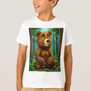 Süßer Cartoon-Bär T-Shirt