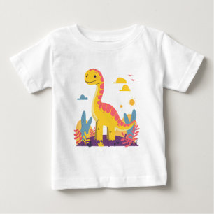 Süßer Cartoon-Dinosaurier – Liebenswerter Dino Baby T-shirt