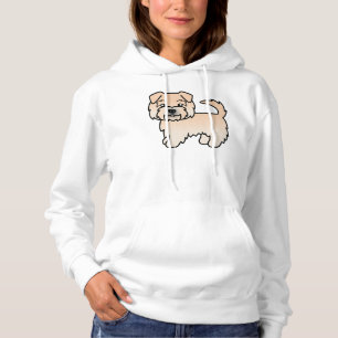 Süßer Cartoon-Hund der Wheaten Norfolk Terrier-Ras Hoodie