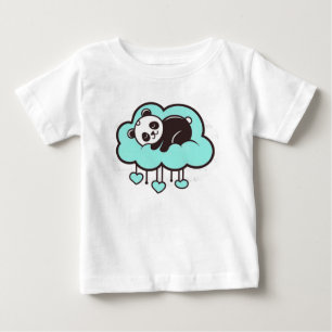 Süßer Cartoon-Panda Baby T-shirt