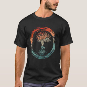 Süßer Chakra Yogi Namaste & Meditation Om Mantra Z T-Shirt