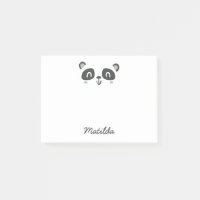 Süßer Charakter Panda Kinder Schule