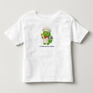 Süßer Chef-Dinosaurier – Dino-Jobs Kleinkind T-shirt