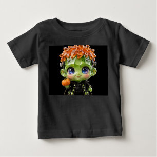 Süßer Chibi Crystal Baby Frankenstein Halloween T-shirt