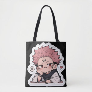 Süßer Chibi-Schmollender-König-Aufkleber - Kawaii