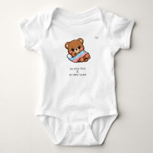 Süßer Chibi-Teddybär, so sehr geliebt Baby-Body Baby Strampler