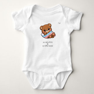 Süßer Chibi-Teddybär, so sehr geliebt Baby-Body Baby Strampler