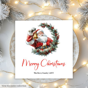 Süßer Chic Weihnachtsmann Kinder Festive Weihnacht Serviette