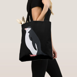 Süßer Chinstrap-Pinguin Lustiges Antarktistier Lie