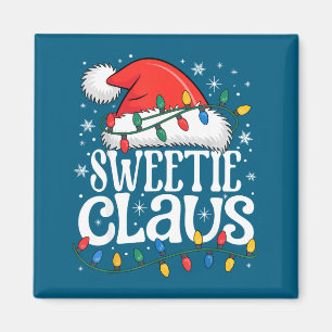 Süßer Claus Lustiges Weihnachten Großmutter Ferien Magnet