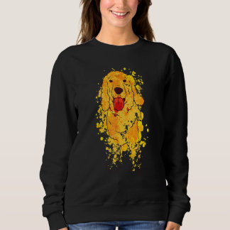 Süßer Cocker Hund für Cocker Farbige Künstlerische Sweatshirt