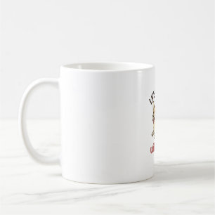 Süßer Corgi-Hund Leben ist besser mit Hundedesign_ Kaffeetasse