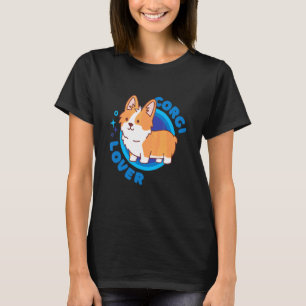 Süßer Corgi Liebe Für Hunde Fell Eltern Geschenk T-Shirt