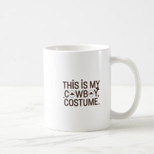 Süßer Cowboy Western Cowboy Outfit Männer Kaffeetasse