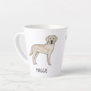 Süßer Cream Labrador Retriever Lab Dein Name Milchtasse