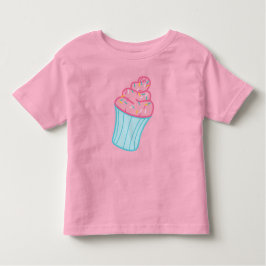 Süßer Cupcake Kleinkind T-shirt