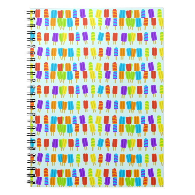 Süßer Cute summer popsicles icecream kawaii am Notizblock (Vorderseite)