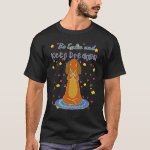 SÜSSER DACHSHUND  LUSTIGER WIENER HUND YOGA WORKOU T-Shirt