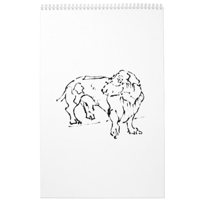 Süßer Dachshund Wursthund – 2027 Kalender (Titelbild)