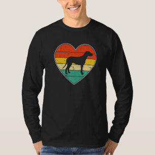 Süßer Dalmatiner-Hundefan Valentinstag Lustiger Hu T-Shirt