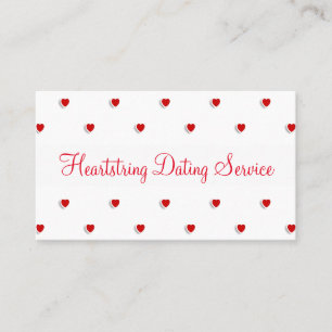 Süßer Dating-Service Visitenkarte
