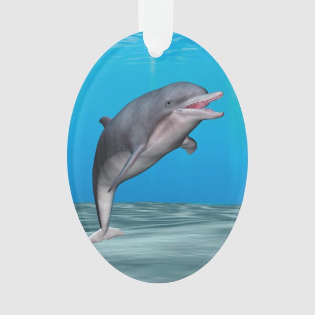 Süßer Delfin Ornament (Vorderseite)
