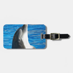 Süßer Delfin Strand Frieden Liebe Party Schicksal Gepäckanhänger