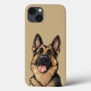 Süßer Deutscher Schäferhund Case-Mate iPhone Hülle