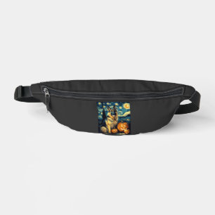 Süßer Deutscher Schäferhund Halloween Jack O Lante Bauchtasche