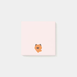 Süßer deutscher Schäferhund-Welpe voller Liebe Post-it Klebezettel