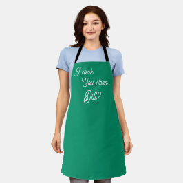Süßer Dill-Gewürz-Wortwitz Schürze