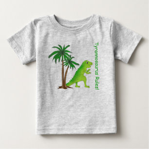 Süßer Dino-Dinosaurier-Land Baby T-shirt