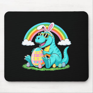 Süßer Dinosaurier Bunny Ei Glücklicher Ostrawr T R Mousepad