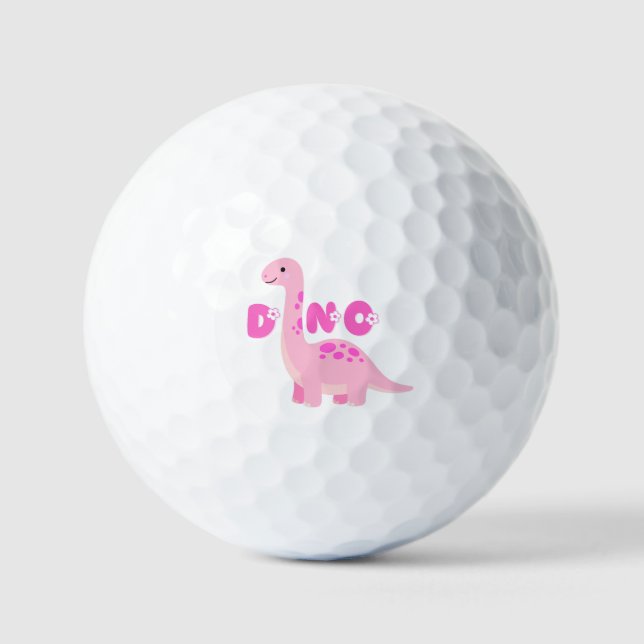 Süßer Dinosaurier 🦕  Golfball (Vorderseite)