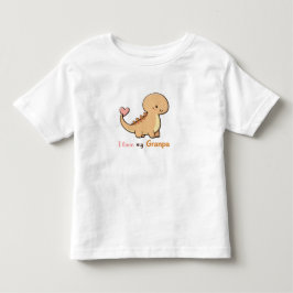 Süßer Dinosaurier Ich Liebe Meinen Opa Kinder T-Sh Kleinkind T-shirt