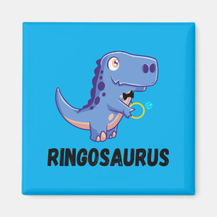 Süßer Dinosaurier-Ringträger-Ring Dino-Hochzeitsfe Magnet