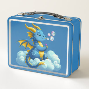 Süßer Drache/Whimsical  Metall Brotdose