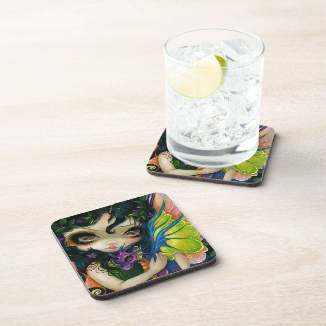 "Süßer Dragonling V" Untersetzer (Rechte Seite)