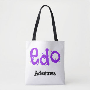 Süßer Edo-Stammesangehöriger