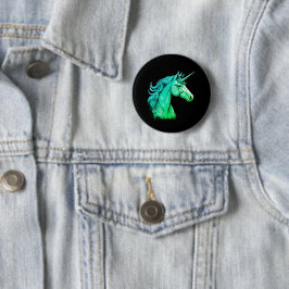 Süßer Einhorn-Knopf - Ein wunderliches Geschenk Button