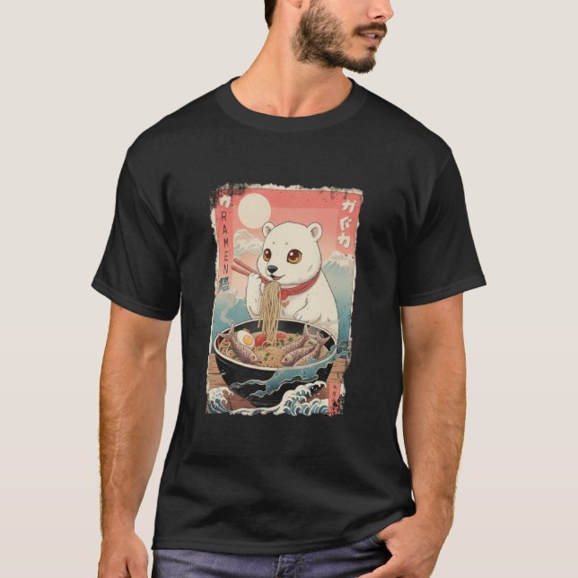 Süßer Eisbär T-Shirt (Vorderseite)