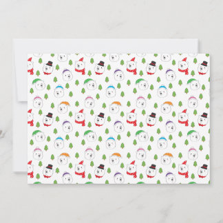 Süßer Eisbärkopf Weihnachten