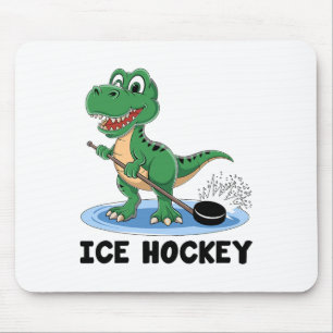 Süßer Eishockeyspieler Sport Spiel Mousepad